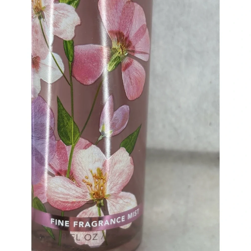 Bath & Body Works SWEET PEA Body Lotion & Fragrance Mist Set 8 fl oz (2 Pack)